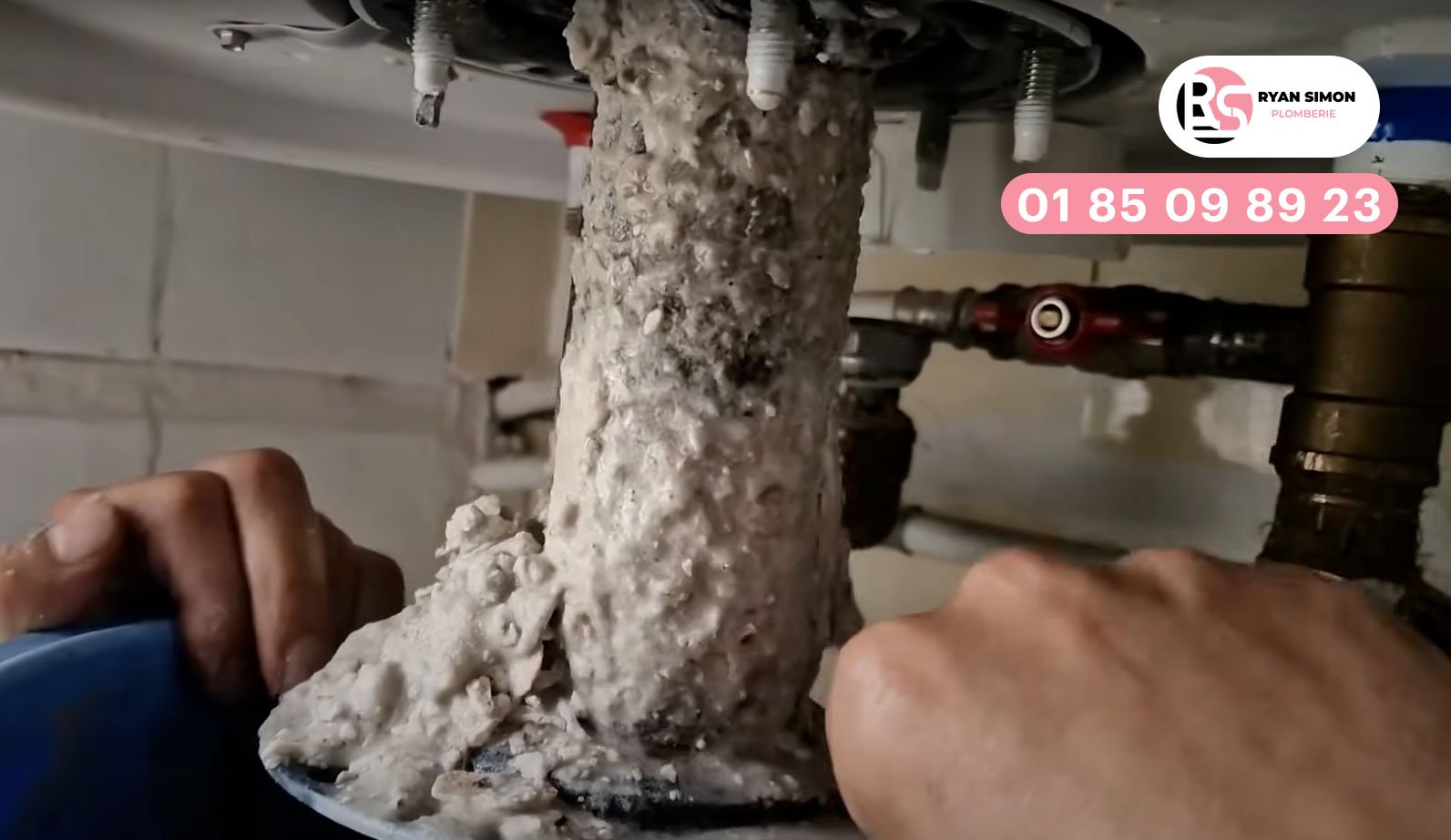 Installation robinetterie moderne